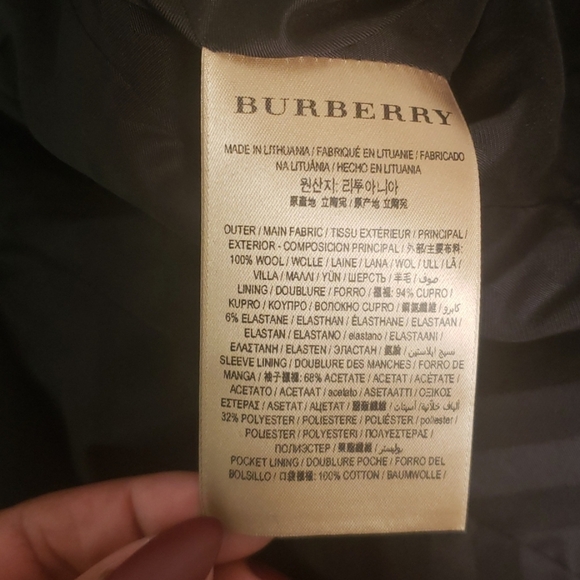 Burberry Women's Single Button Blazer Jacket - Picture 13 of 14